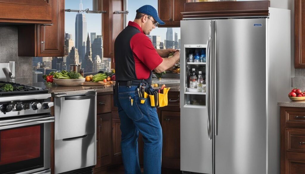 sub-zero refrigerator repair NYC