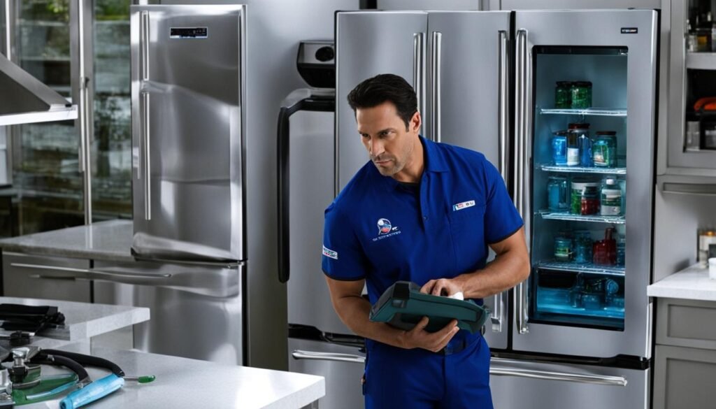 sub-zero refrigerator warranty repair