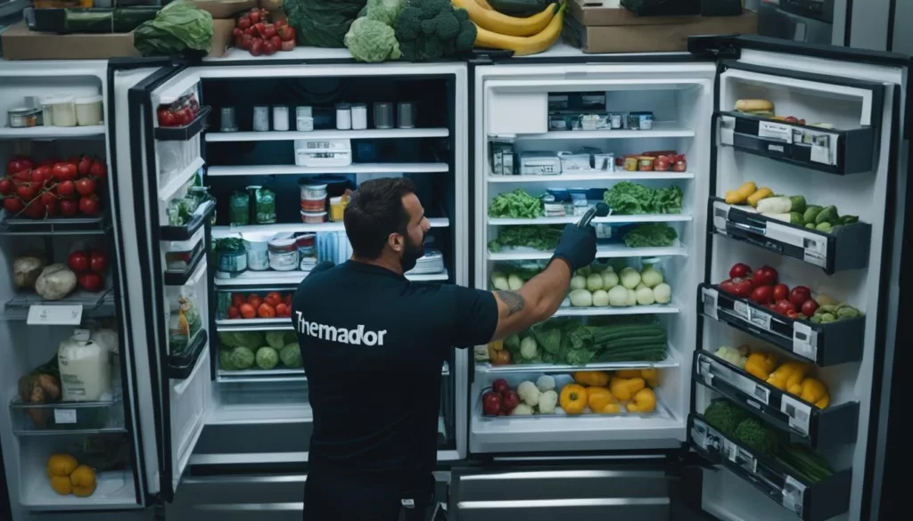 thermador fridge maintenance