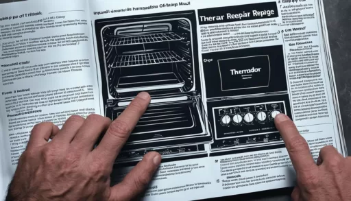 thermador range repair manual